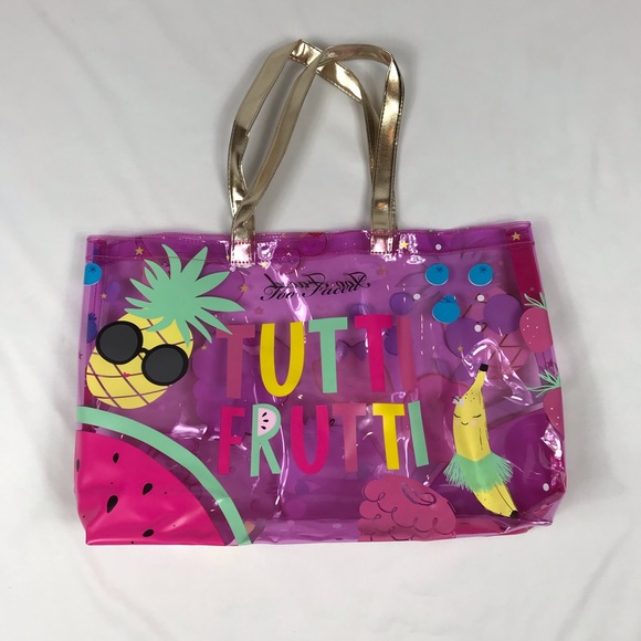 Too Faced Transparent Tote Bag BRAND NEW - Picture 4 of 4